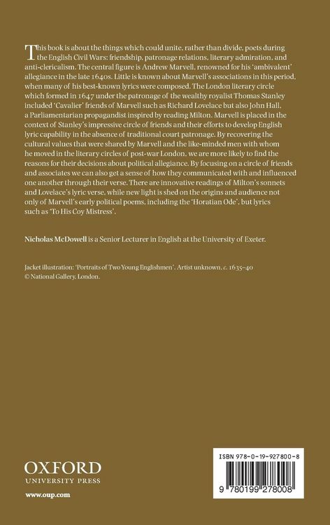 Produktbild: Poetry and Allegiance in the English Civil Wars