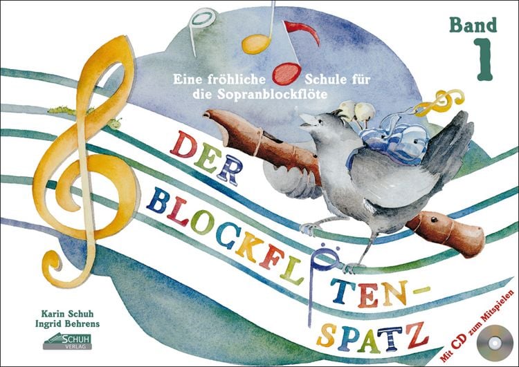 Produktbild: Der Blockflötenspatz (Mit Begleit-CD)