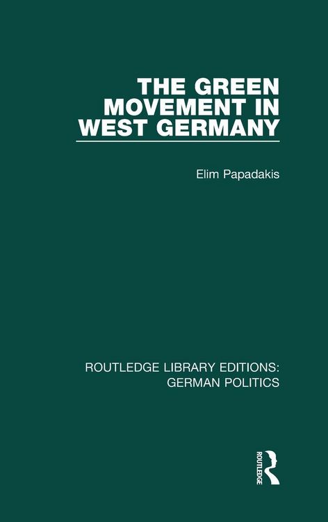 Produktbild: The Green Movement in West Germany (RLE