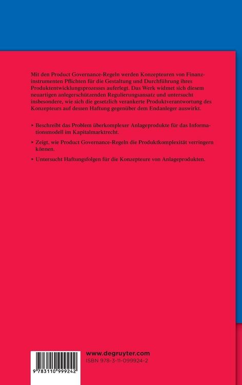 Produktbild: Product Governance