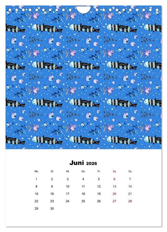 Produktbild: MUSTERMACKE (Wandkalender 2026 DIN A4 hoch), CALVENDO Monatskalender