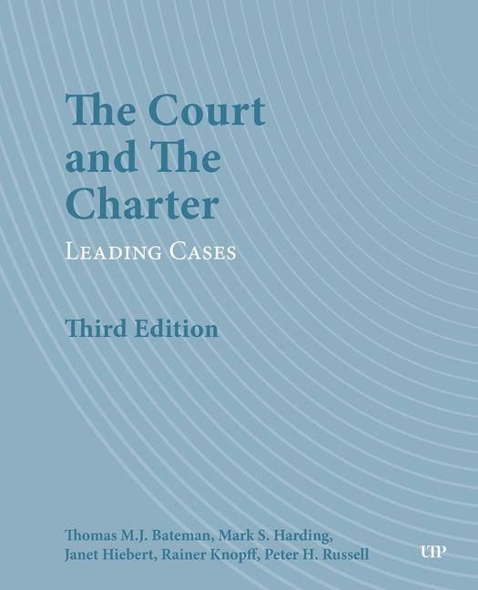 Produktbild: The Court and the Charter