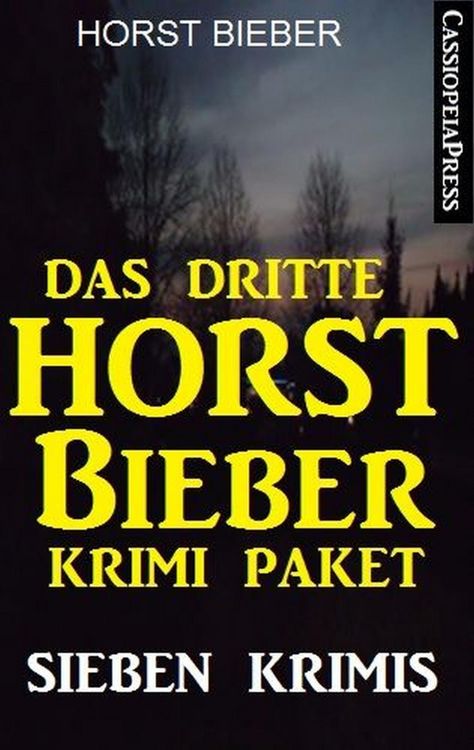 Produktbild: Das dritte Horst Bieber Krimi-Paket: Sieben Krimis