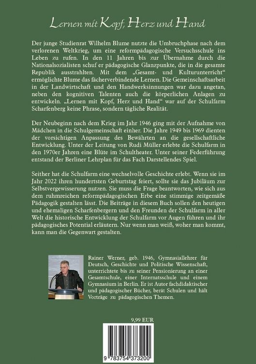 Produktbild: Schulfarm Scharfenberg 1922-2022