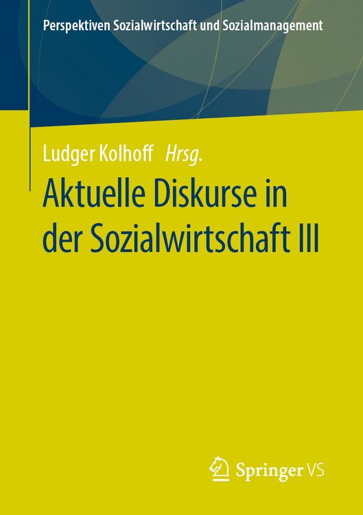 Produktbild: Aktuelle Diskurse in der Sozialwirtschaft III