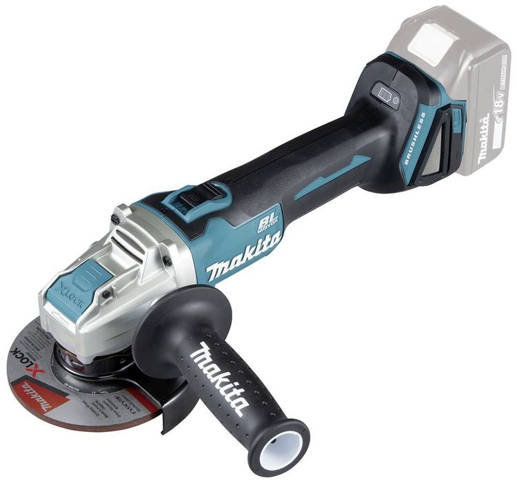 Produktbild: Makita DGA521ZX1 Akku-Winkelschleifer 125mm b&uuml;rstenlos 18V