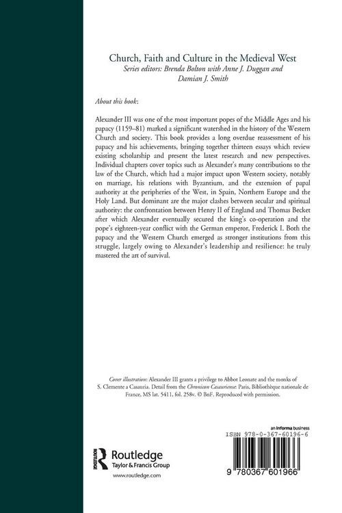 Produktbild: Pope Alexander III (1159-81)