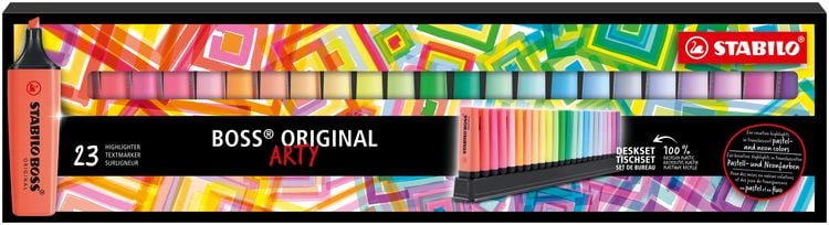 Produktbild: Stabilo Marker Boss Original Arty 23er Tischset
