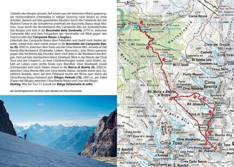 Produktbild: ROTHER Wanderf&uuml;hrer Brenta