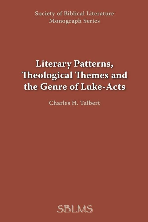 Produktbild: Literary Patterns, Theological Themes, and the Genre of Luke-Acts