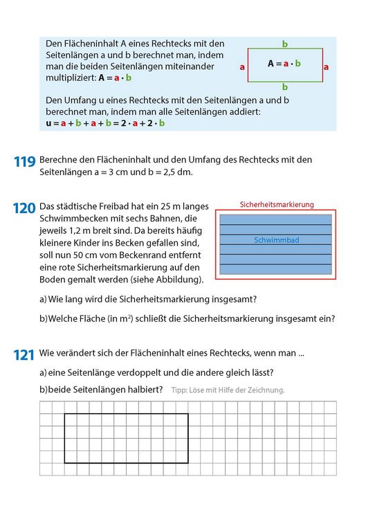 Produktbild: Rechnen und Textaufgaben - Gymnasium 5. Klasse, A5-Heft
