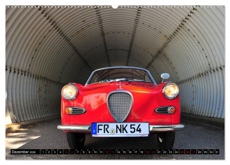 Produktbild: Goggomobil Coup&egrave; 250 TS (Wandkalender 2026 DIN A2 quer), CALVENDO Monatskalender
