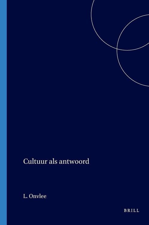Produktbild: Cultuur als antwoord