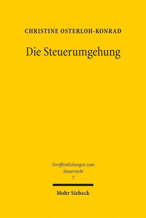Produktbild: Die Steuerumgehung