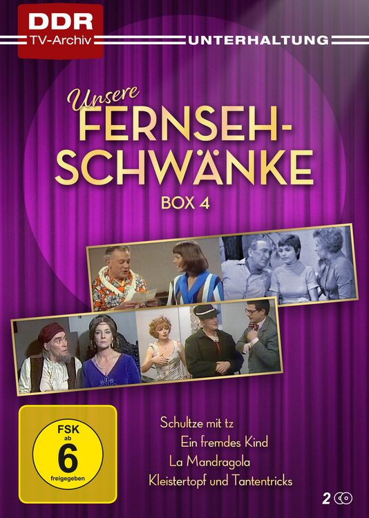 Produktbild: Unsere Fernsehschw&auml;nke - Box 4 (DDR TV-Archiv) [2 DVDs]