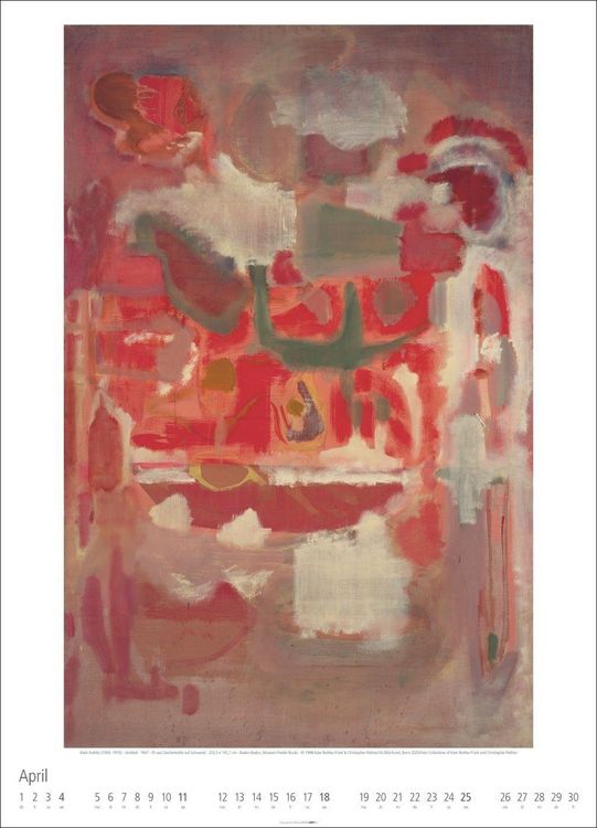 Produktbild: Mark Rothko Kalender 2027