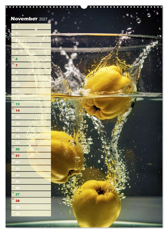 Produktbild: Erfrischendes Obst (Wandkalender 2027 DIN A2 hoch), CALVENDO Monatskalender