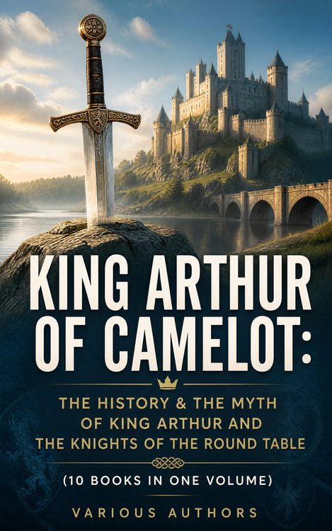 Produktbild: KING ARTHUR OF CAMELOT: The History & The Myth of King Arthur and the Knights of the Round Table (10 Books in One Volume)