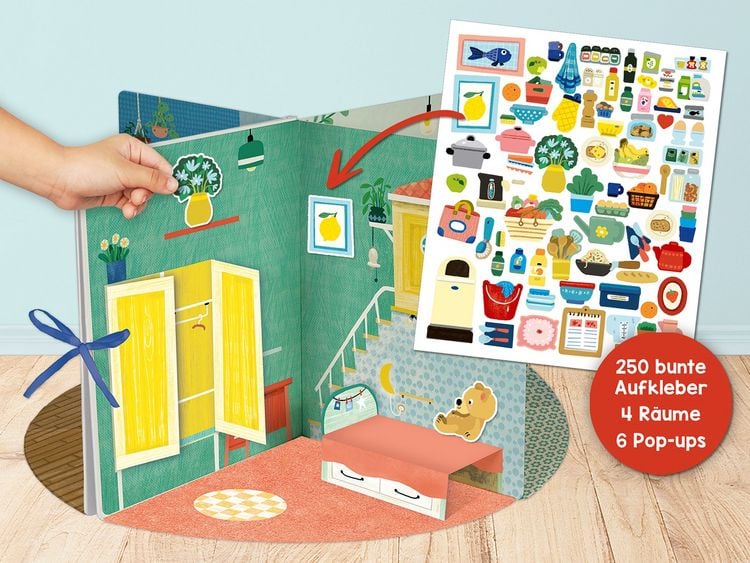 Produktbild: Mein gro&szlig;es Sticker-Spielhaus