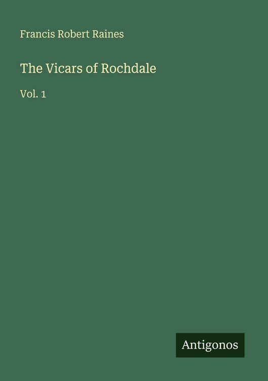 Produktbild: The Vicars of Rochdale