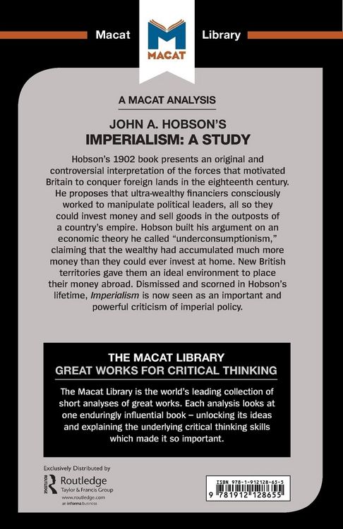 Produktbild: An Analysis of John A. Hobson's Imperialism