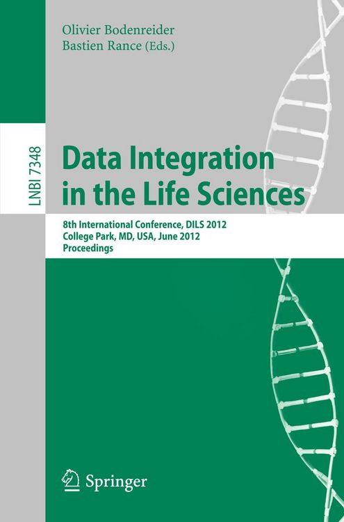 Produktbild: Data Integration in the Life Sciences