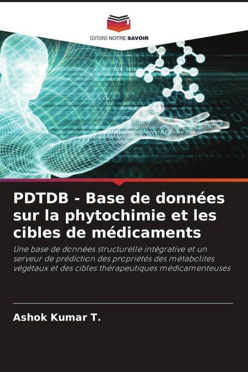 Produktbild: PDTDB - Base de donn&eacute;es sur la phytochimie et les cibles de m&eacute;dicaments