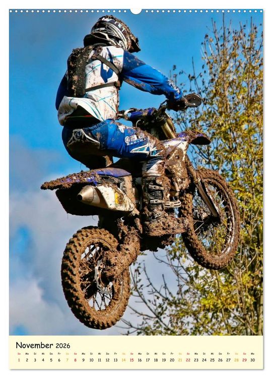 Produktbild: Motocross - einfach cool (Wandkalender 2026 DIN A2 hoch), CALVENDO Monatskalender
