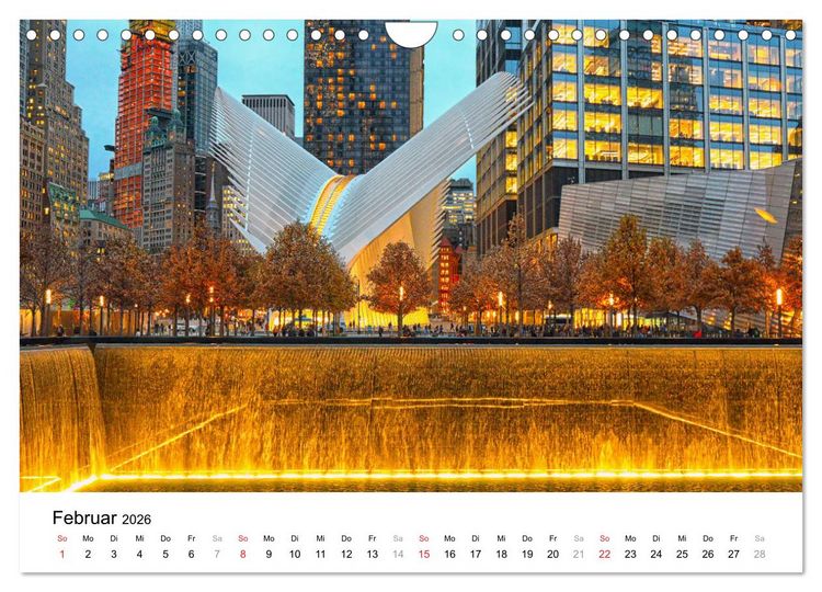Produktbild: New York - New York. Impressionen der Mega-City (Wandkalender 2026 DIN A4 quer), CALVENDO Monatskalender