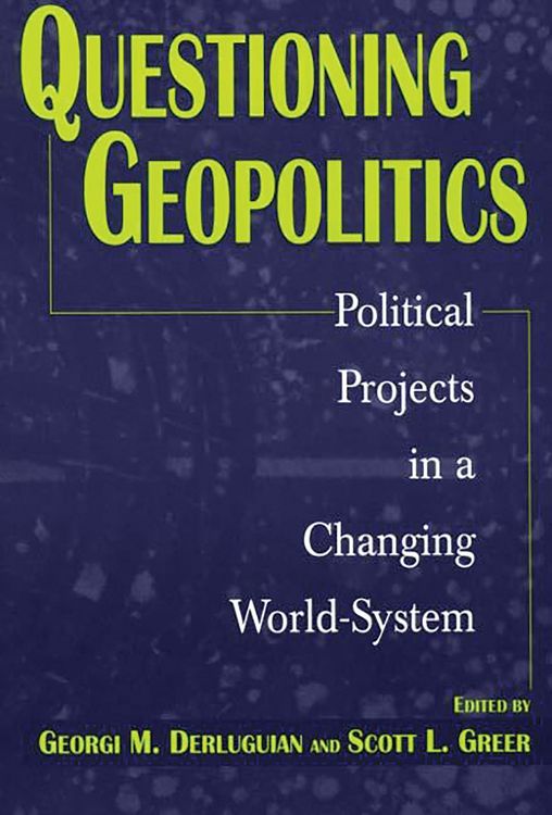 Produktbild: Questioning Geopolitics