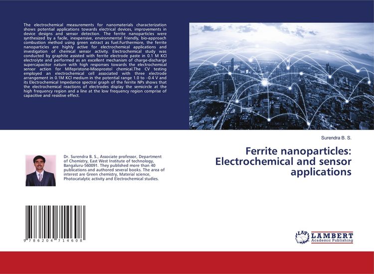 Produktbild: Ferrite nanoparticles: Electrochemical and sensor applications