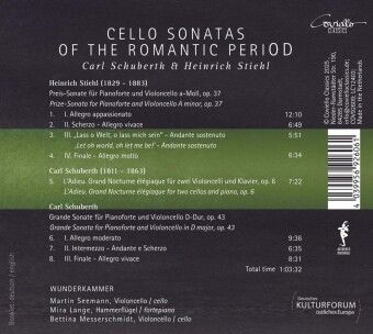 Produktbild: Cello Sonatas of the Romantic Period,1 Audio-CD