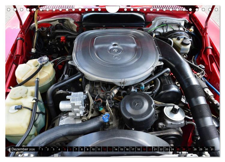 Produktbild: Ein Stern f&uuml;r Amerika - Mercedes Benz 560 SL (Wandkalender 2026 DIN A4 quer), CALVENDO Monatskalender