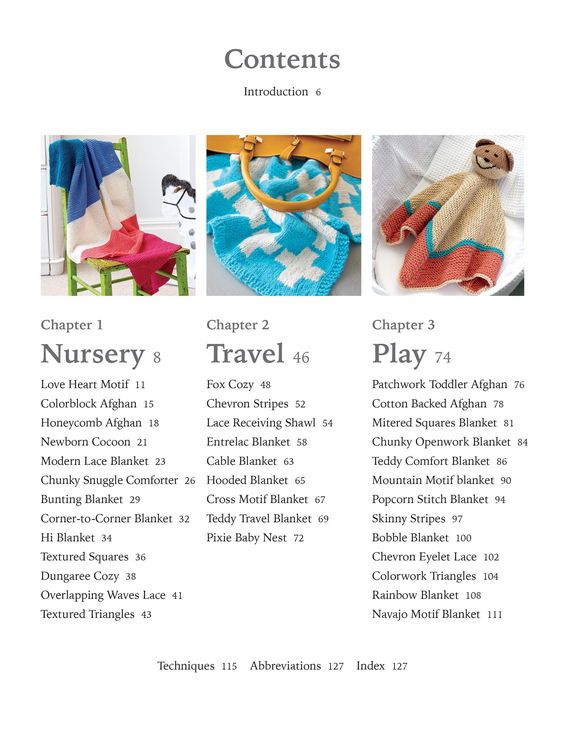 Produktbild: Knitted Baby Blankets: 35 patterns to make