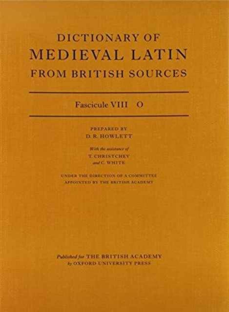Produktbild: Dictionary of Medieval Latin from British Sources