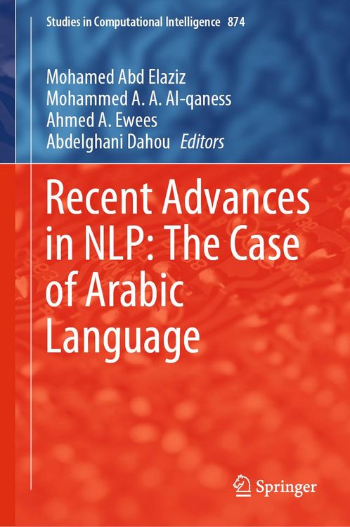 Produktbild: Recent Advances in NLP: The Case of Arabic Language