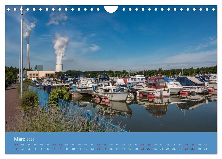 Produktbild: Bergkamen NRW Regional (Wandkalender 2026 DIN A4 quer), CALVENDO Monatskalender