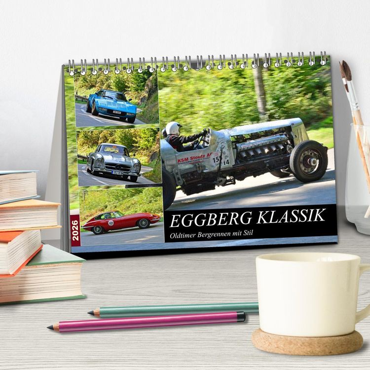 Produktbild: EGGBERG KLASSIK (Tischkalender 2026 DIN A5 quer), CALVENDO Monatskalender