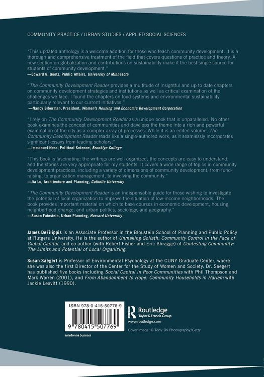 Produktbild: The Community Development Reader