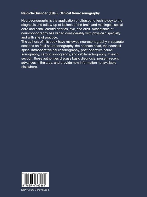 Produktbild: Clinical Neurosonography
