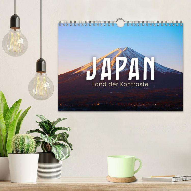 Produktbild: Japan - Land der Kontraste (Wandkalender 2026 DIN A4 quer), CALVENDO Monatskalender