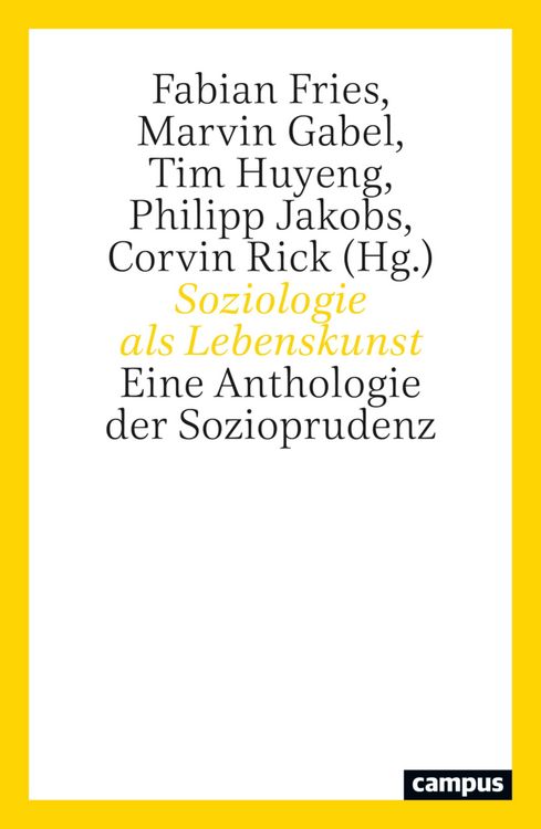 Produktbild: Soziologie als Lebenskunst