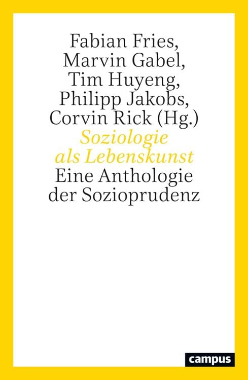Produktbild: Soziologie als Lebenskunst