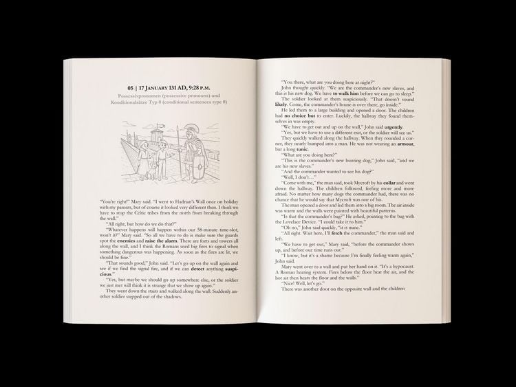 Produktbild: Englisch Kurzgeschichten 7. Klasse | Mit der Zeitmaschine ins alte England | Inkl. Vokabeln, Grammatik, &Uuml;bungen & Audios | Von Didaktikern entwickelt