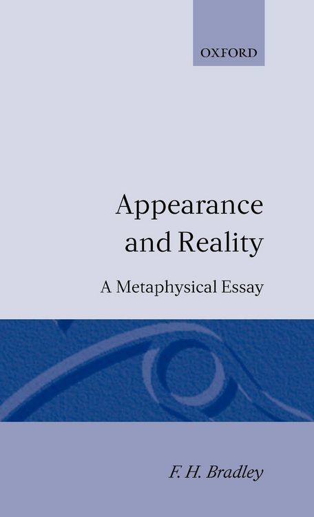 Produktbild: Appearance and Reality