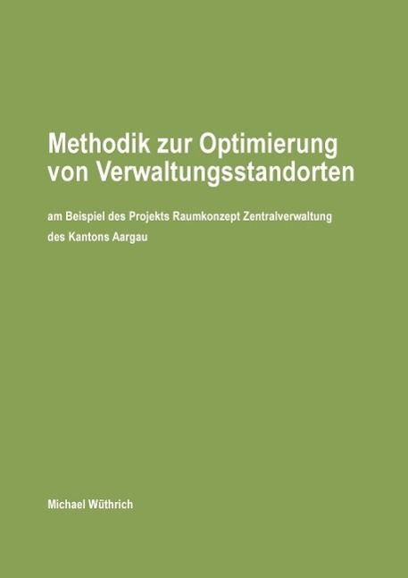 Produktbild: Methodik zur Optimierung von Verwaltungsstandorten