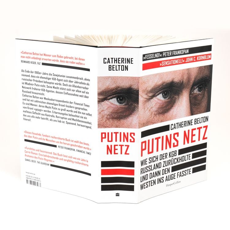 Produktbild: Putins Netz. Wie sich der KGB Russland zur&uuml;ckholte und dann den Westen ins Auge fasste