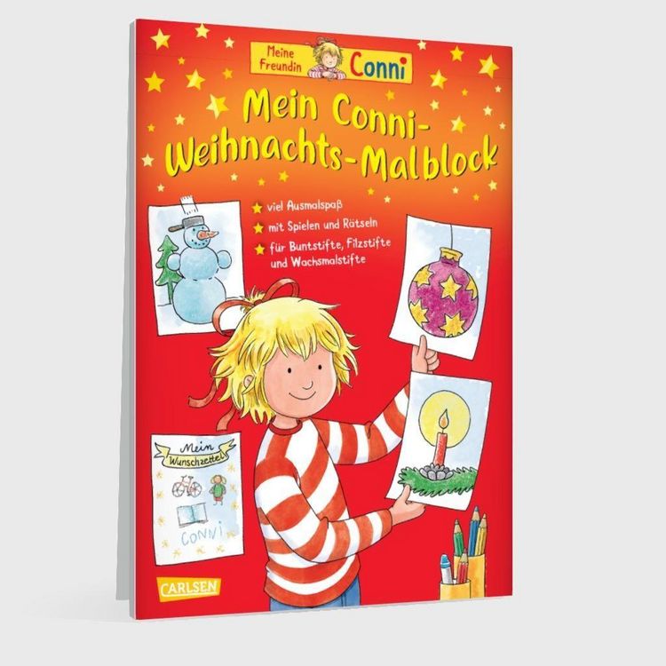 Produktbild: Mein Conni Weihnachts-Malblock
