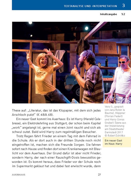 Produktbild: Auerhaus von Bov Bjerg - Textanalyse und Interpretation