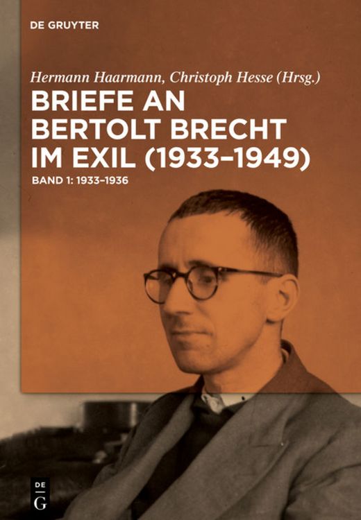 Produktbild: Briefe an Bertolt Brecht im Exil (1933&ndash;1949)